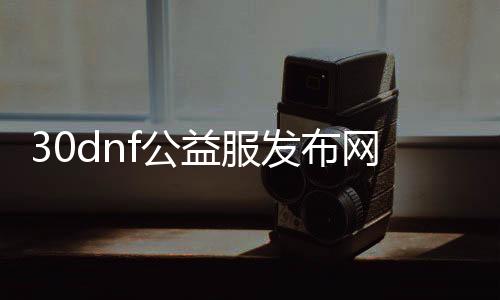 30dnf公益服发布网奈何选择,30dnf公益服发布网站大全