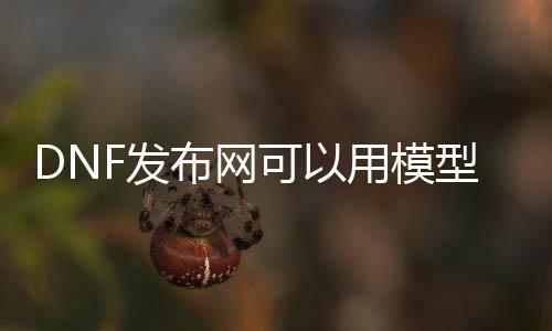 DNF发布网可以用模子补丁吗（dnf补丁穿模）
