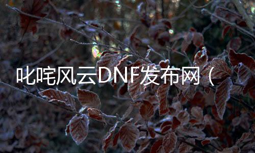 气吞江山DNF发布网（气吞江山处事器什么时候开的梦幻）