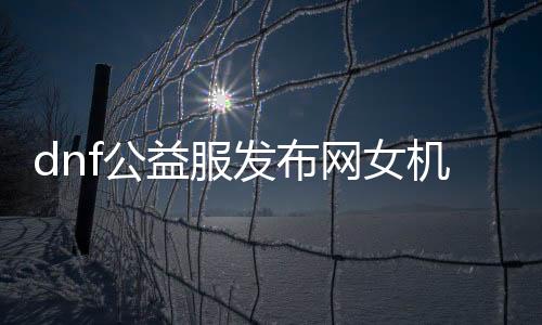 dnf公益服发布网女机器3转（女机器3转技术及玩法详解）